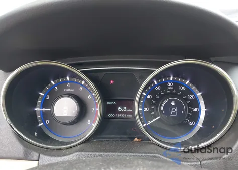 2013 Hyundai Sonata Gls из США, поврежденный, VIN 5NPEB4AC1DH703857